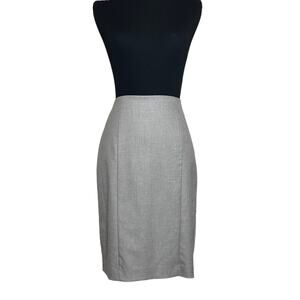 Ann Taylor tan pencil skirt size 4